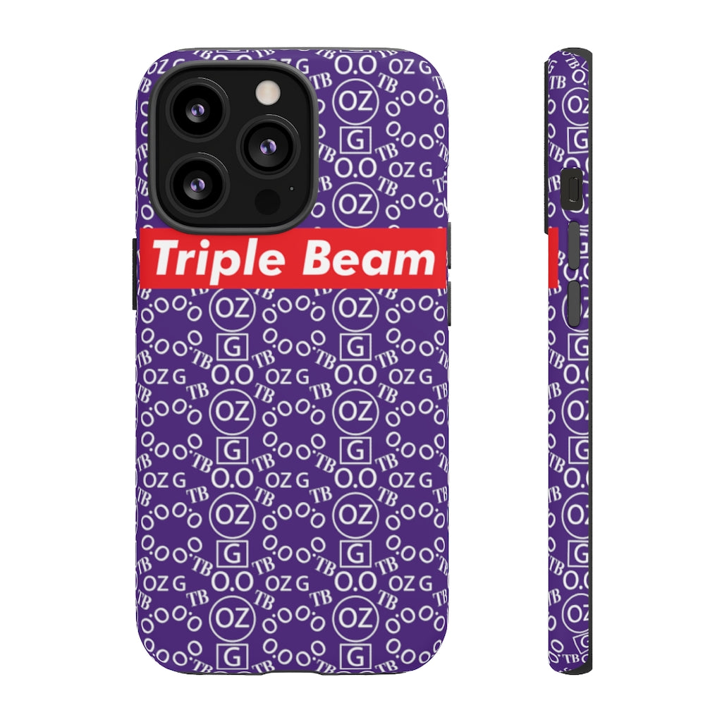 Purple Triple Beam Tough Cases