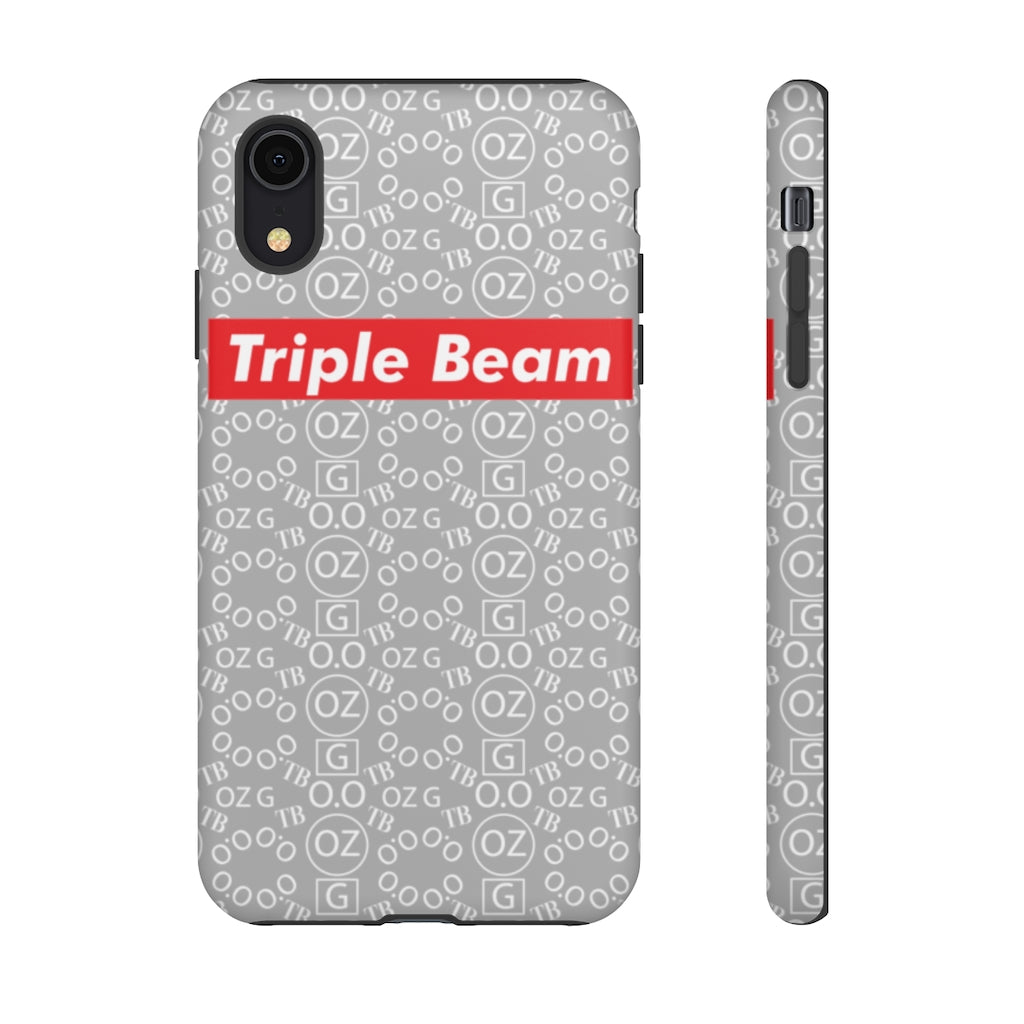 Light Grey Triple Beam Tough Cases