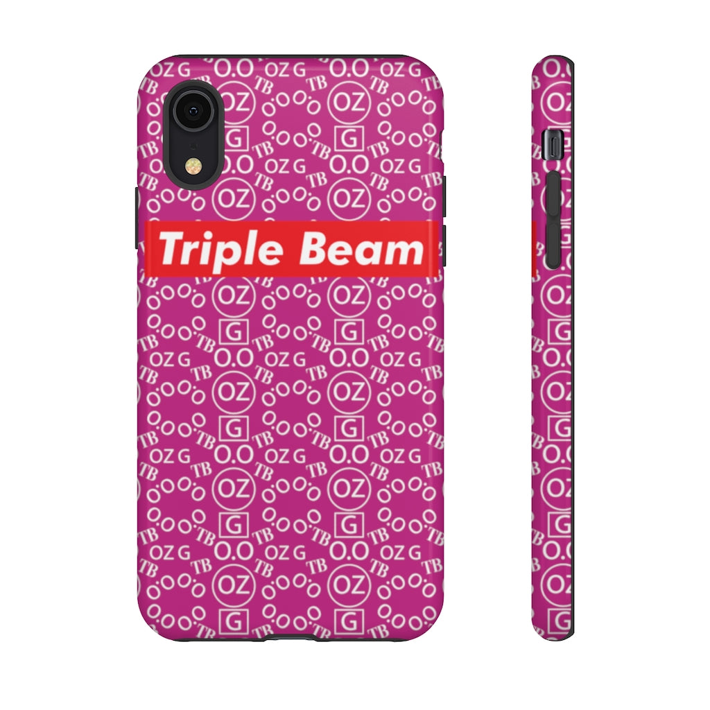 Pink Triple Beam Tough Cases