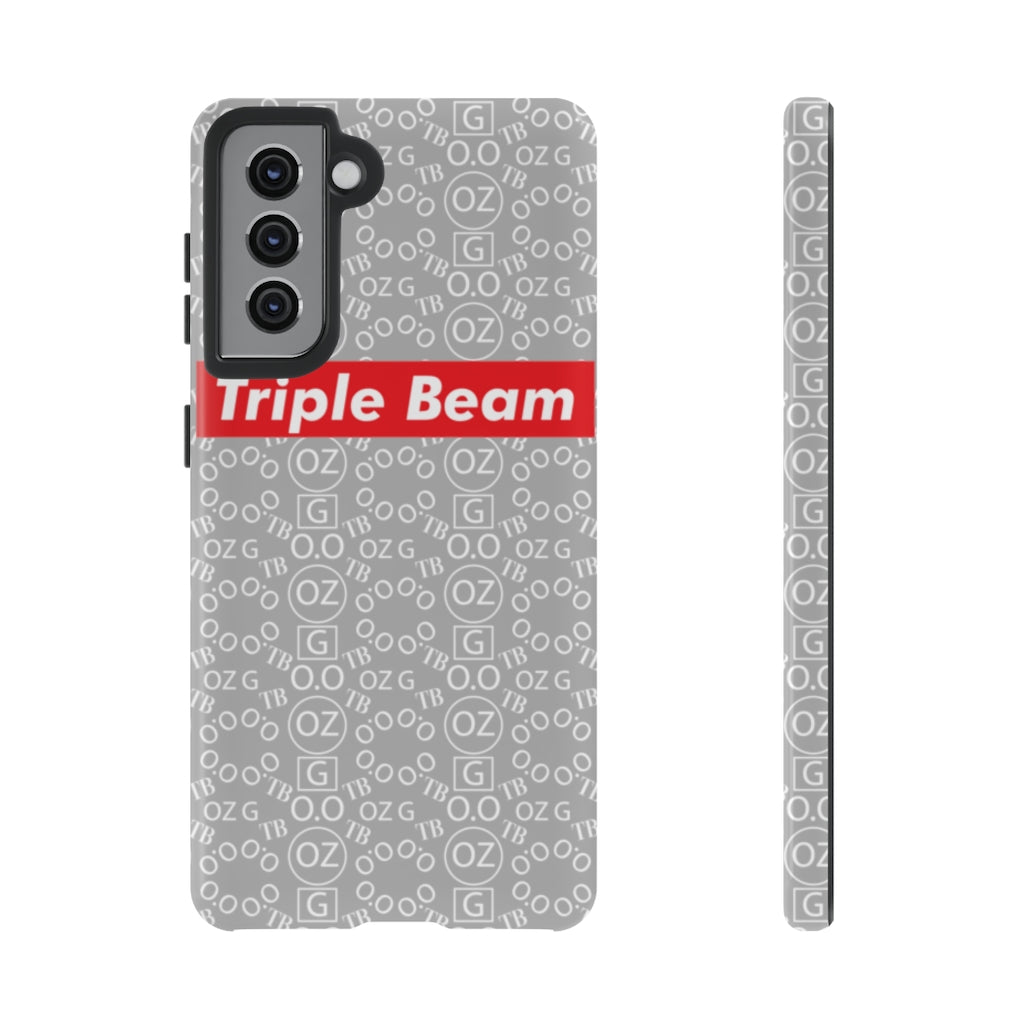 Light Grey Triple Beam Tough Cases