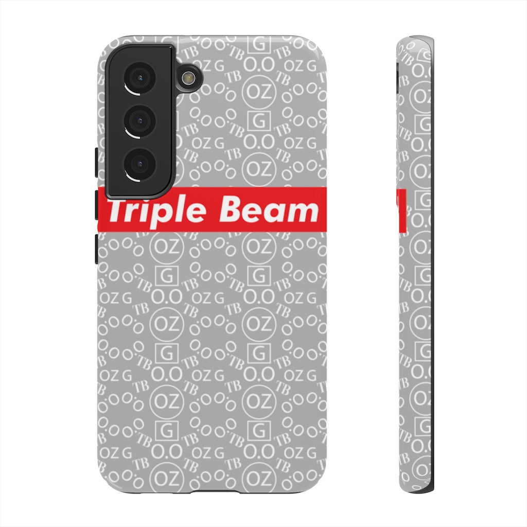 Light Grey Triple Beam Tough Cases