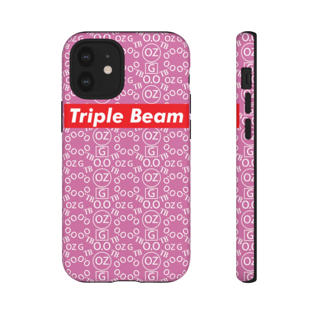 Light Pink Triple Beam Tough Cases