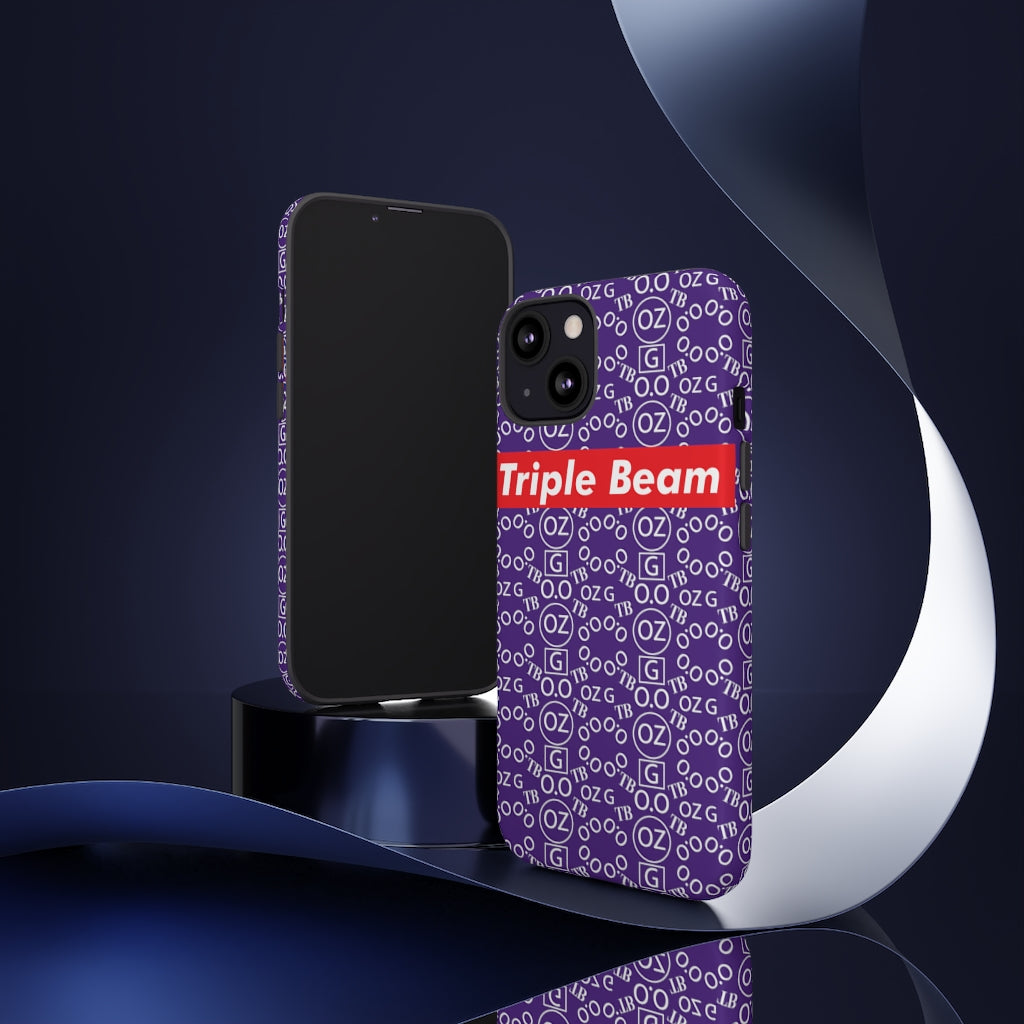 Purple Triple Beam Tough Cases