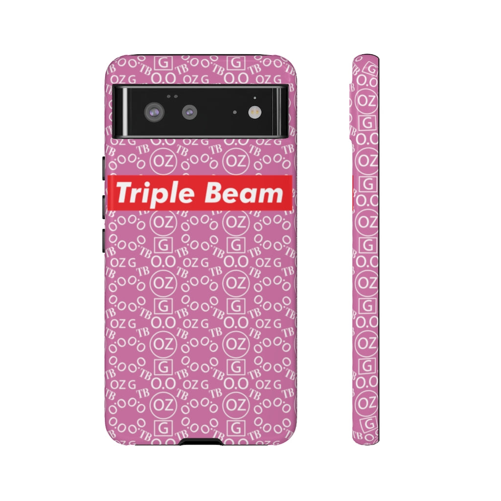 Light Pink Triple Beam Tough Cases