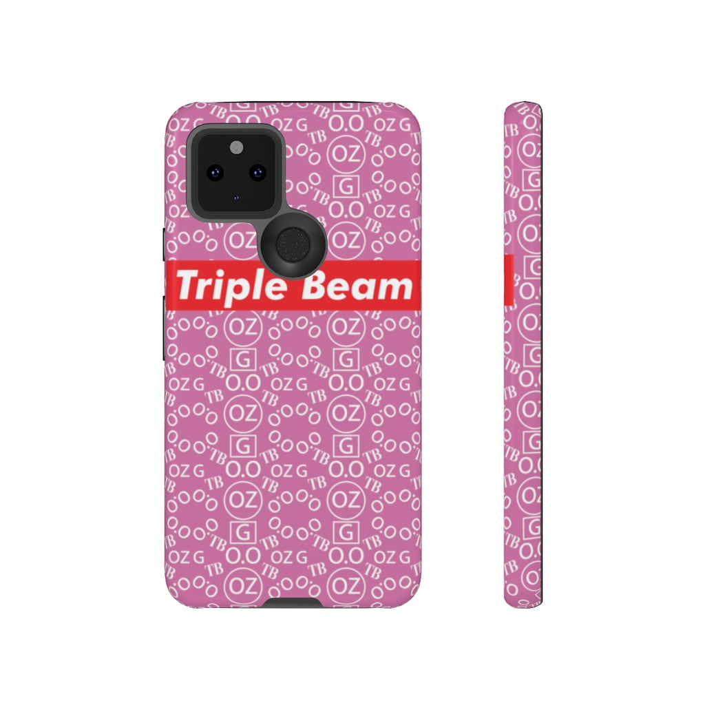 Light Pink Triple Beam Tough Cases