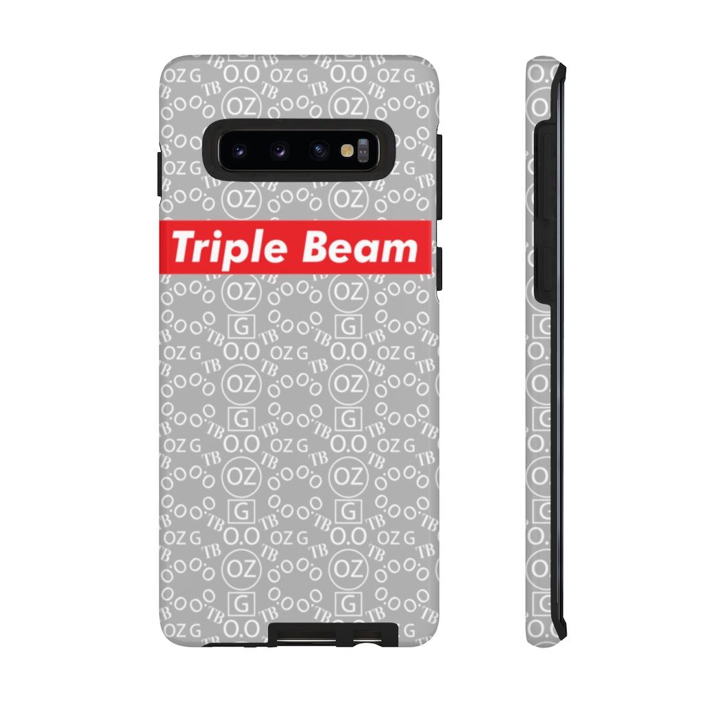 Light Grey Triple Beam Tough Cases