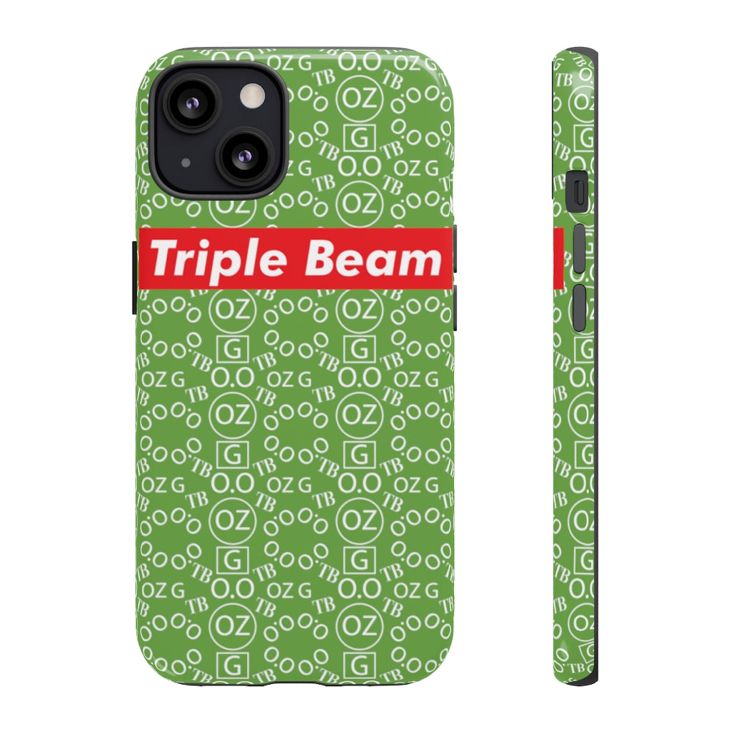 Green Triple Beam Tough Cases