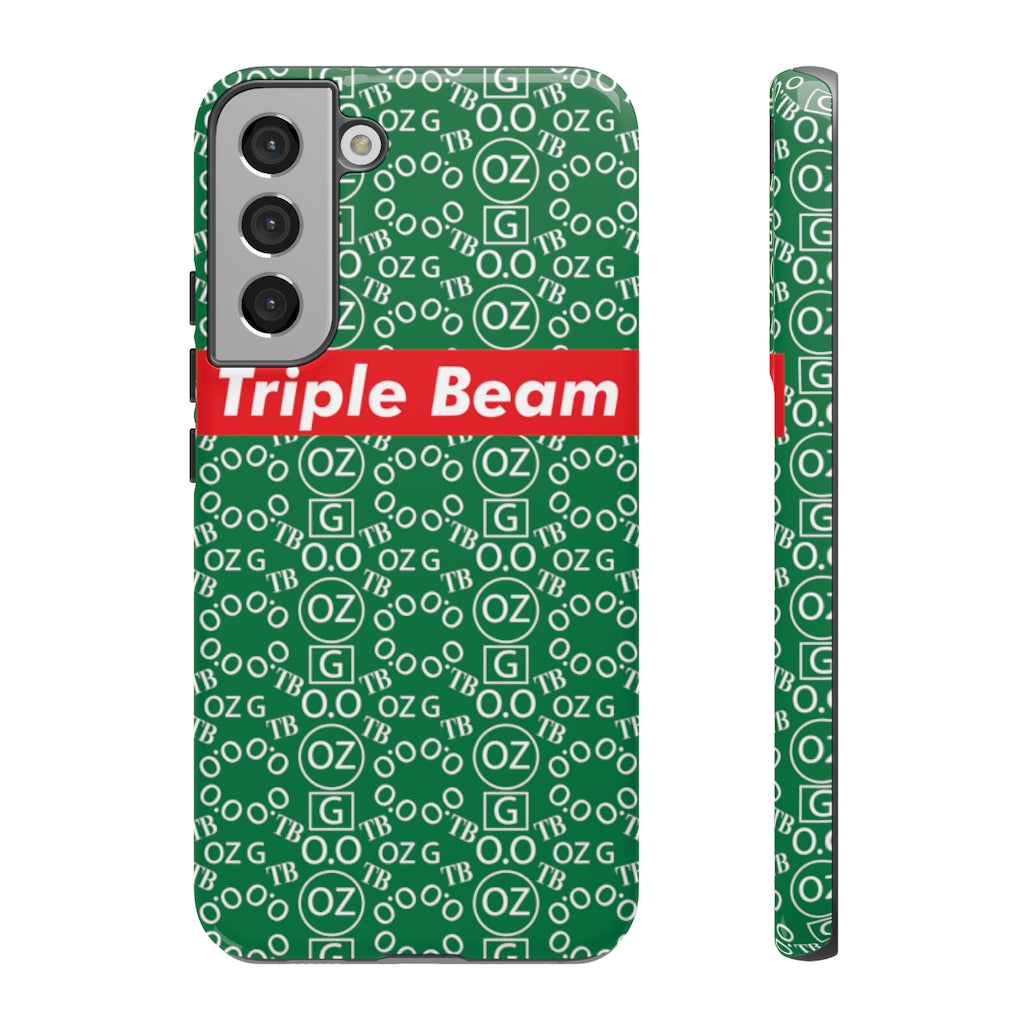 Dark Green Triple Beam Tough Cases