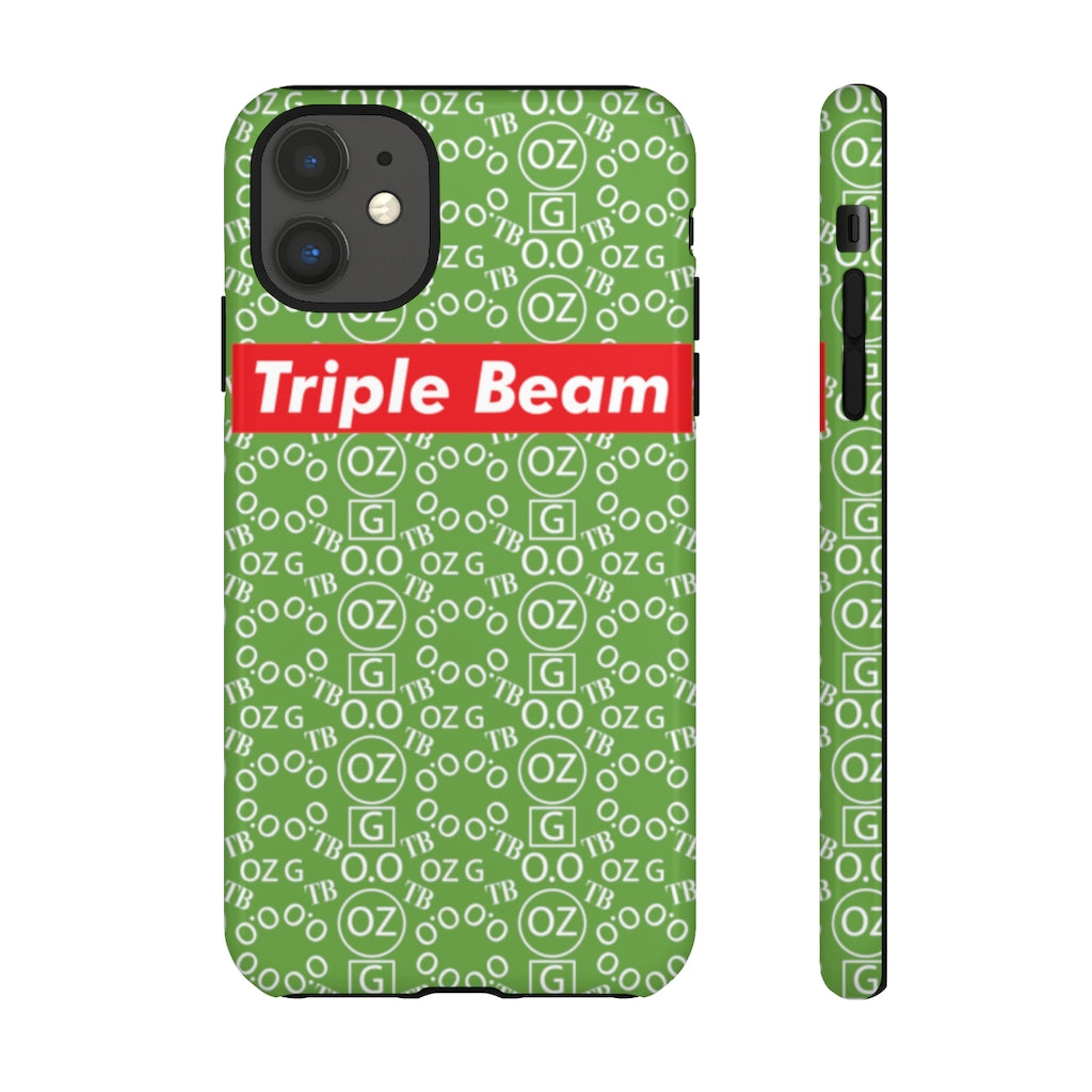 Green Triple Beam Tough Cases