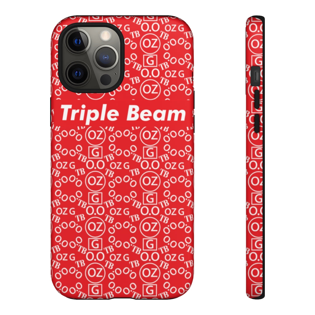 Red Triple Beam Tough Cases