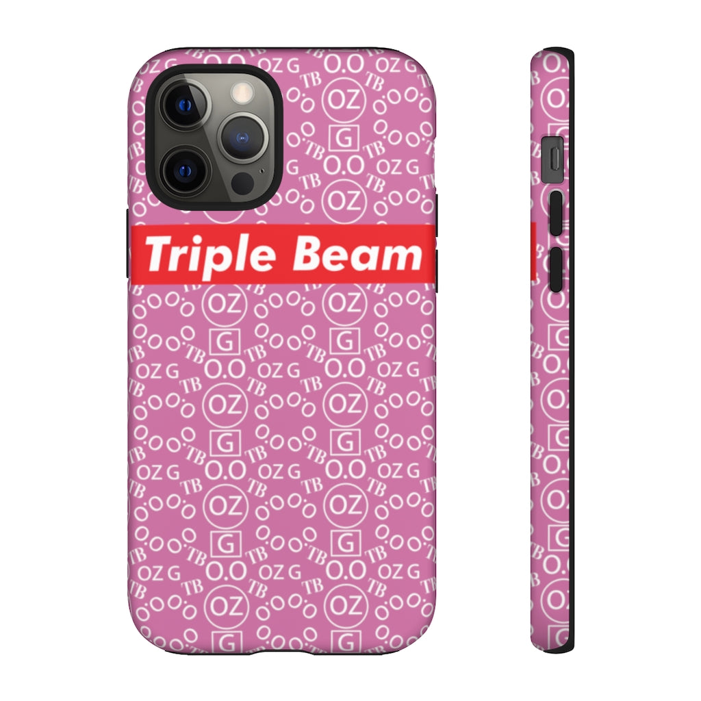 Light Pink Triple Beam Tough Cases