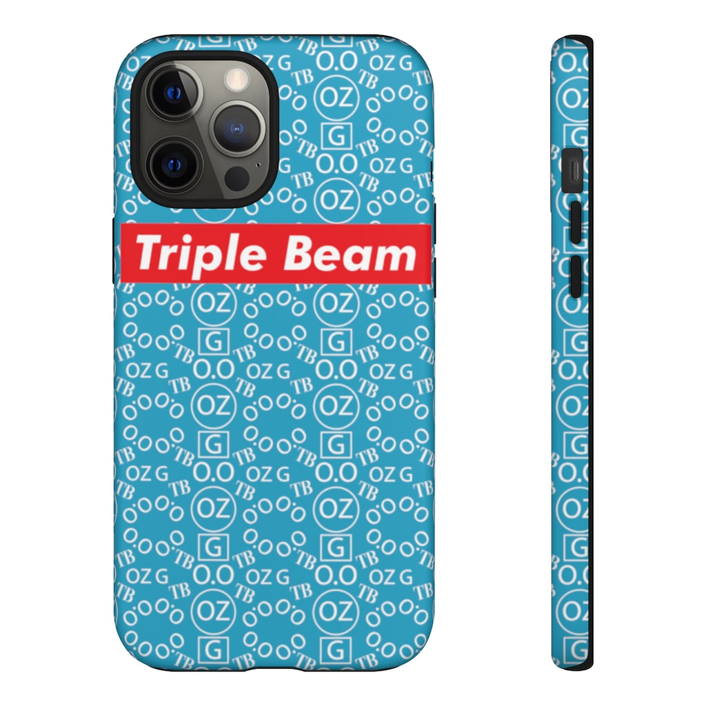 Turquoise Triple Beam Tough Cases