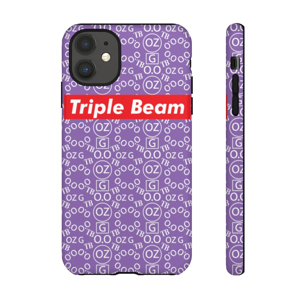 Light Purple Triple Beam Tough Cases