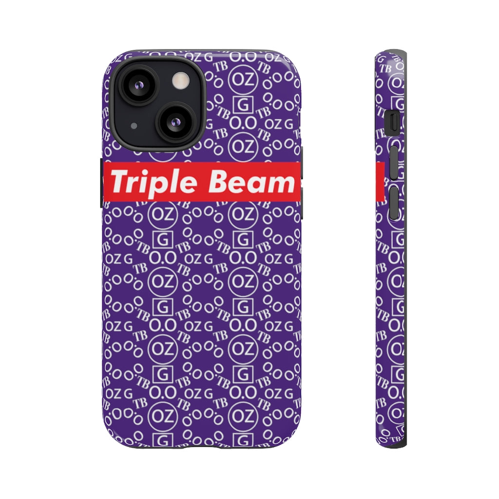 Purple Triple Beam Tough Cases