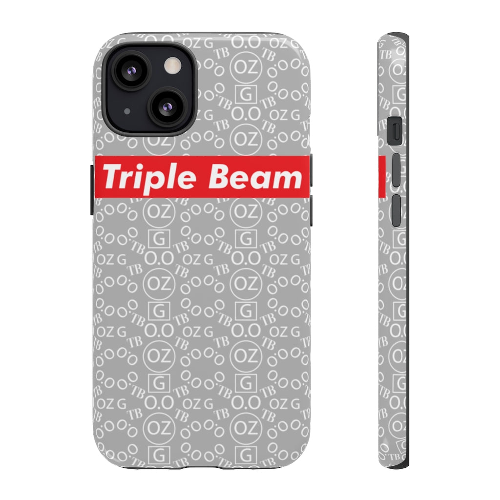 Light Grey Triple Beam Tough Cases