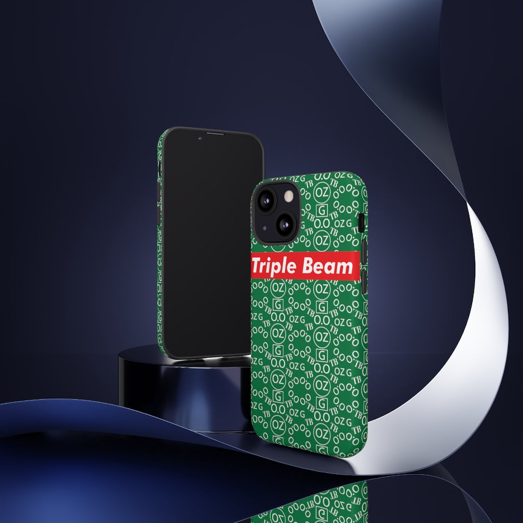 Dark Green Triple Beam Tough Cases