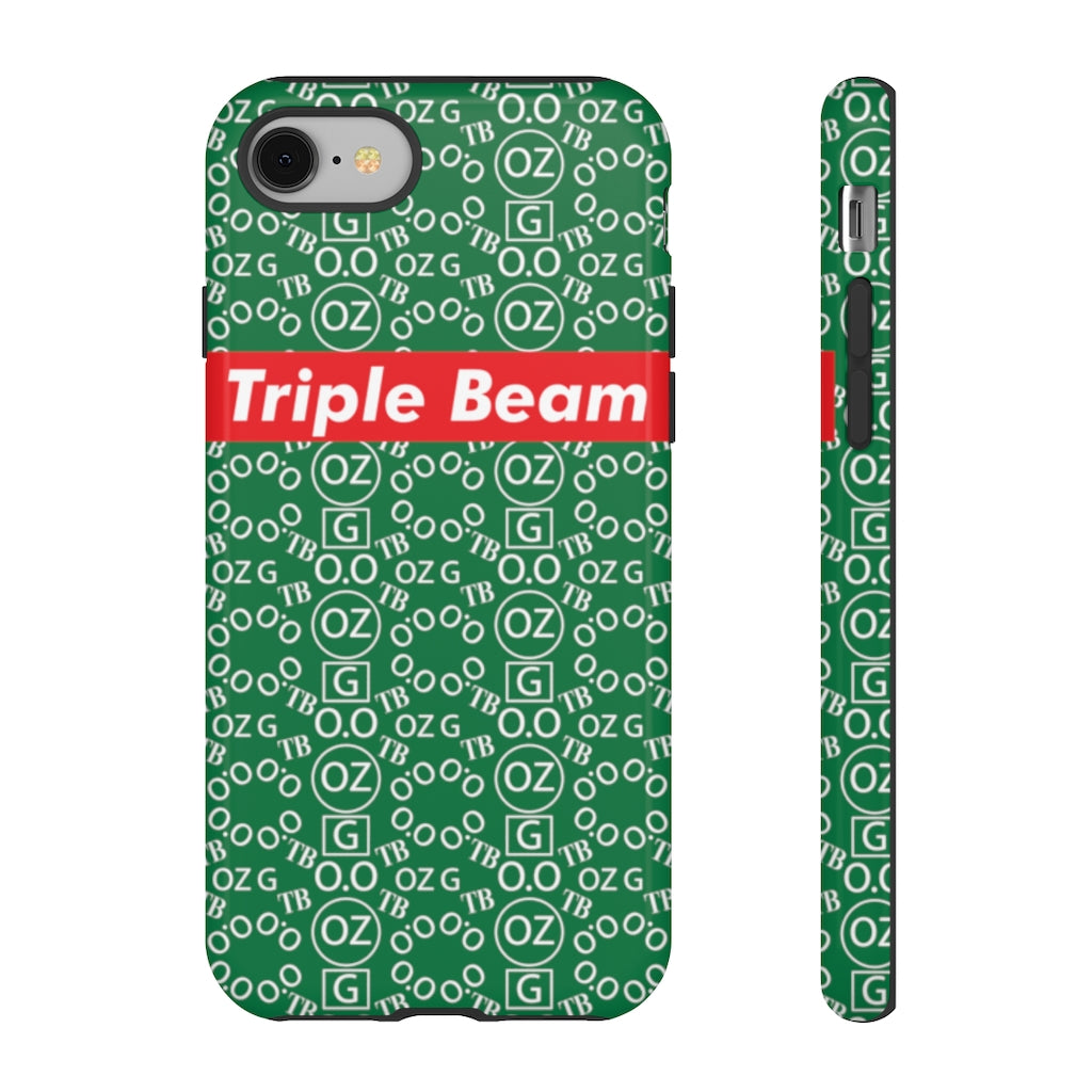 Dark Green Triple Beam Tough Cases