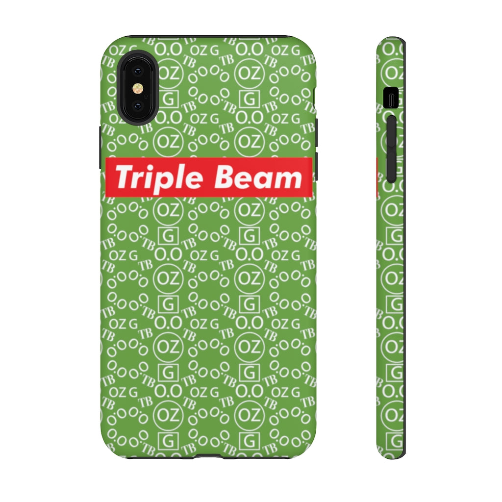 Green Triple Beam Tough Cases