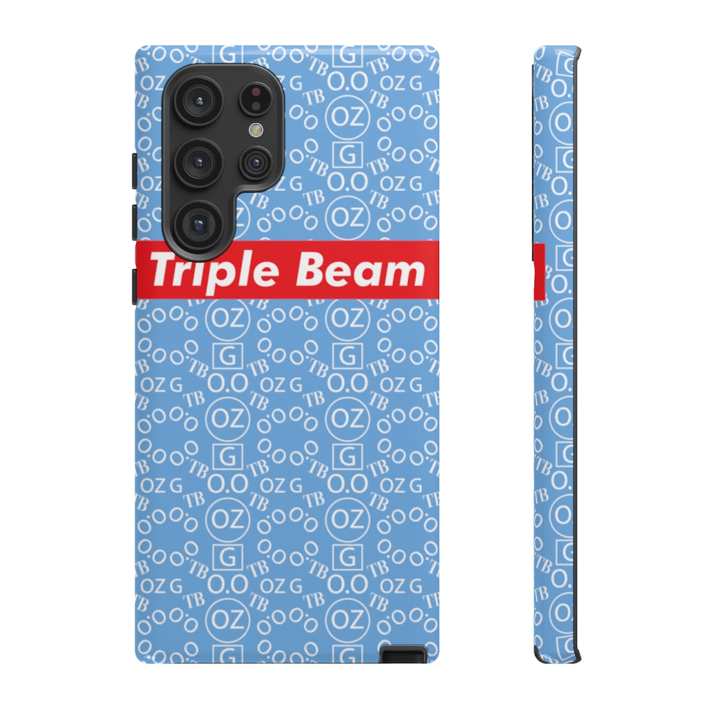 Light Blue Triple Beam Tough Cases