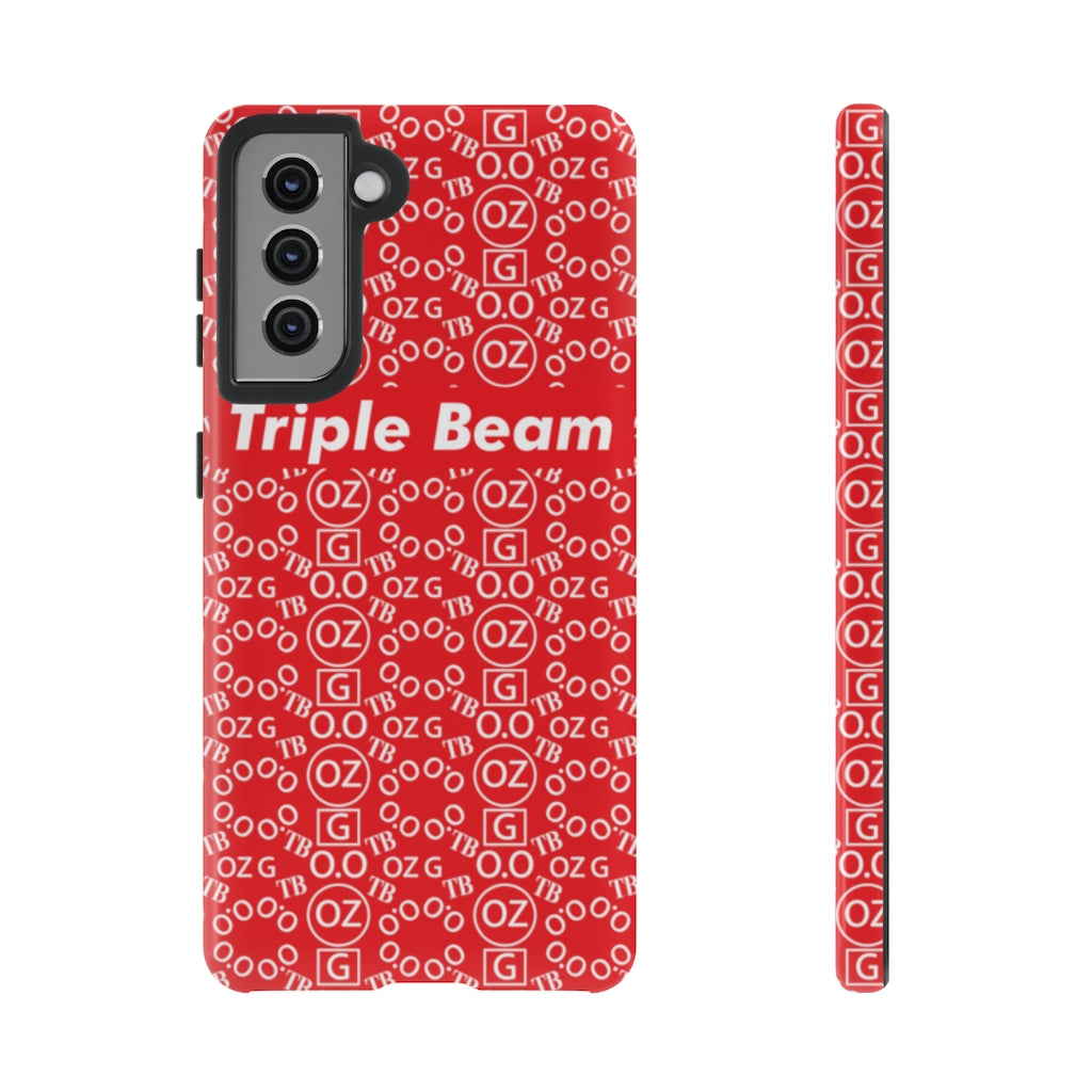 Red Triple Beam Tough Cases