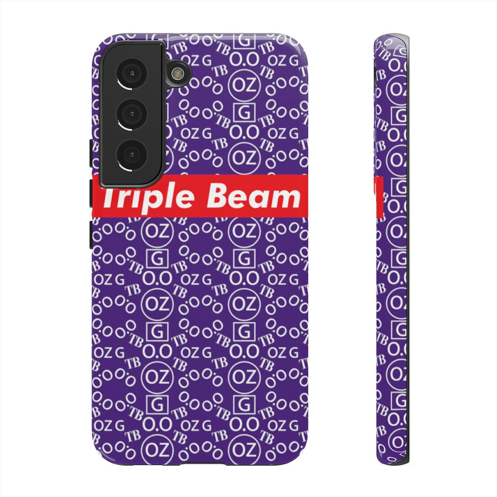 Purple Triple Beam Tough Cases