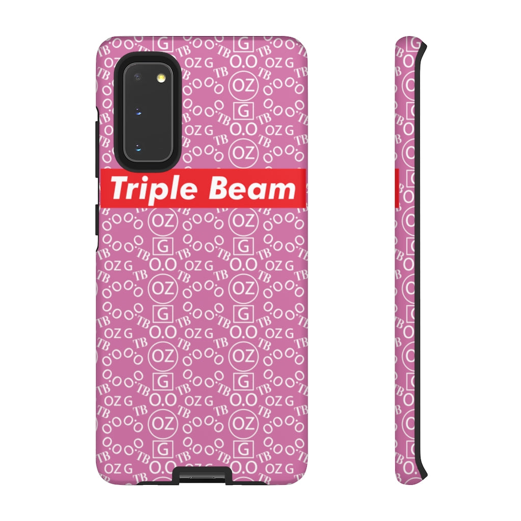 Light Pink Triple Beam Tough Cases