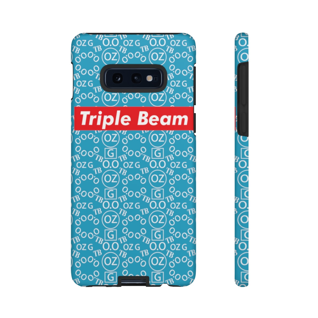 Turquoise Triple Beam Tough Cases