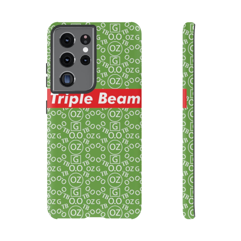 Green Triple Beam Tough Cases