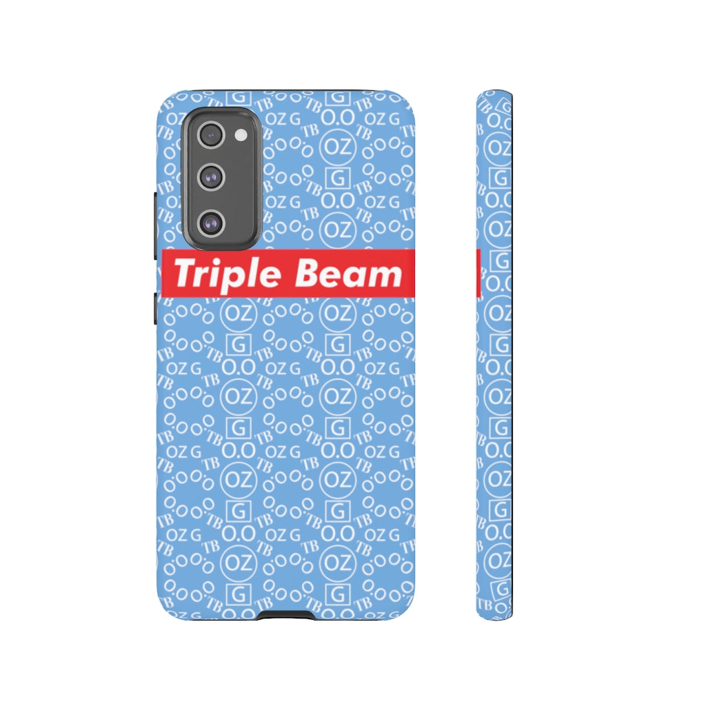 Light Blue Triple Beam Tough Cases