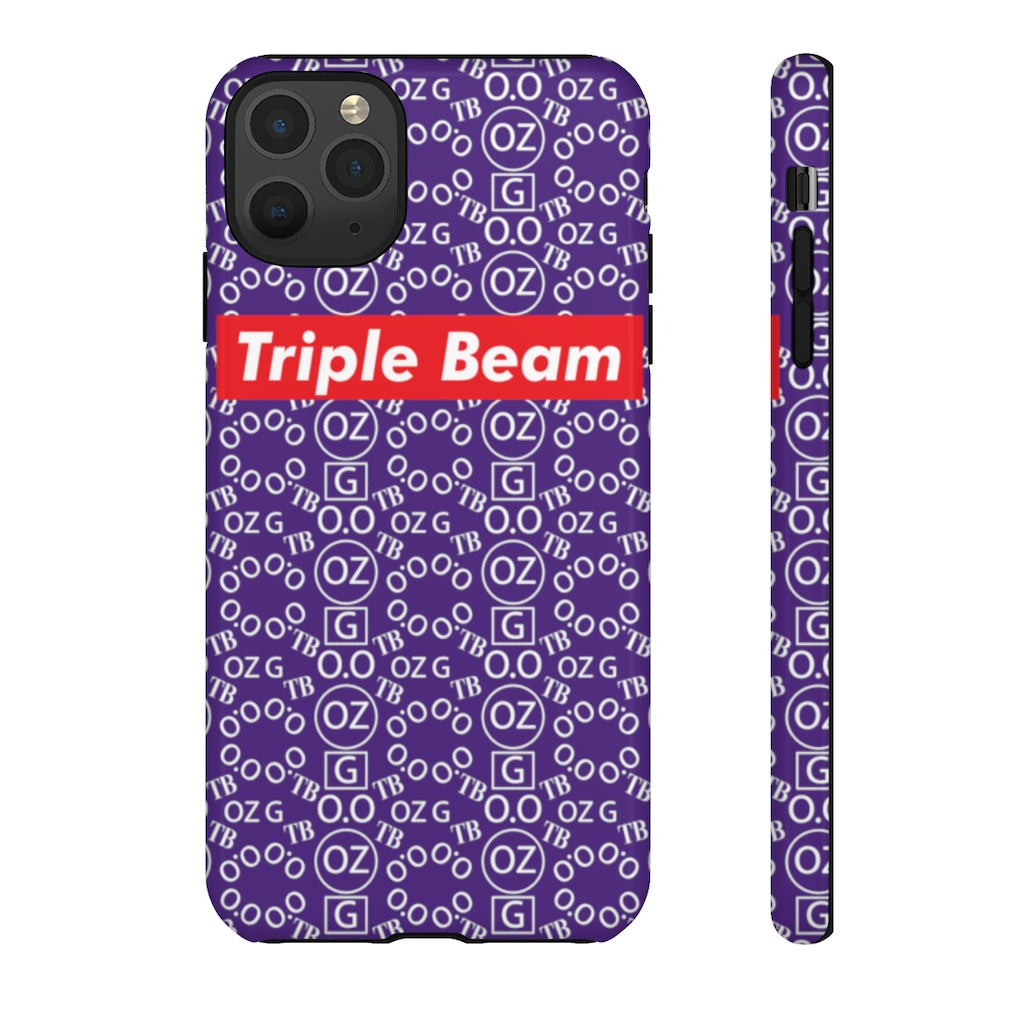 Purple Triple Beam Tough Cases