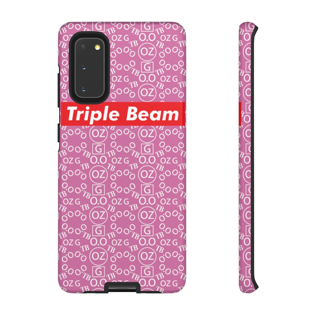 Light Pink Triple Beam Tough Cases