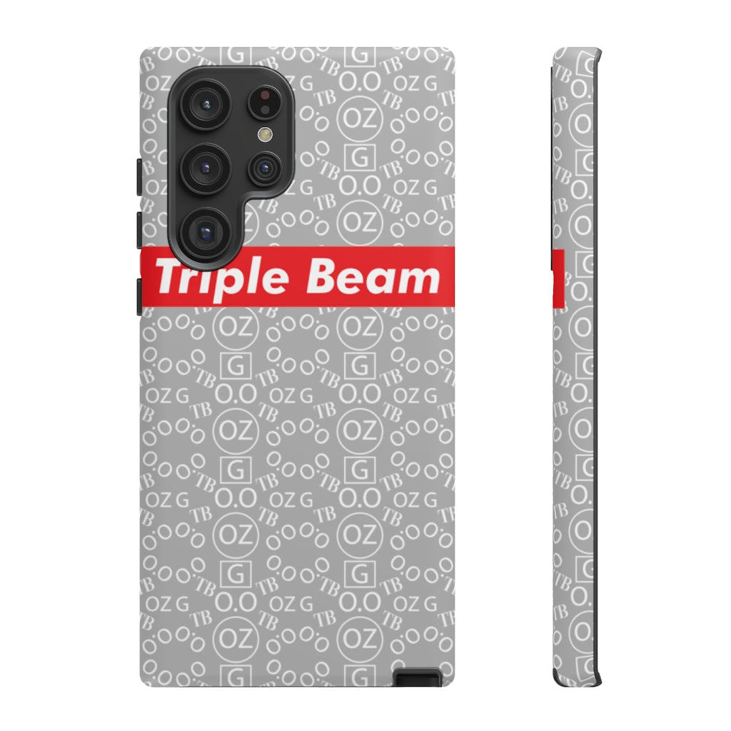 Light Grey Triple Beam Tough Cases