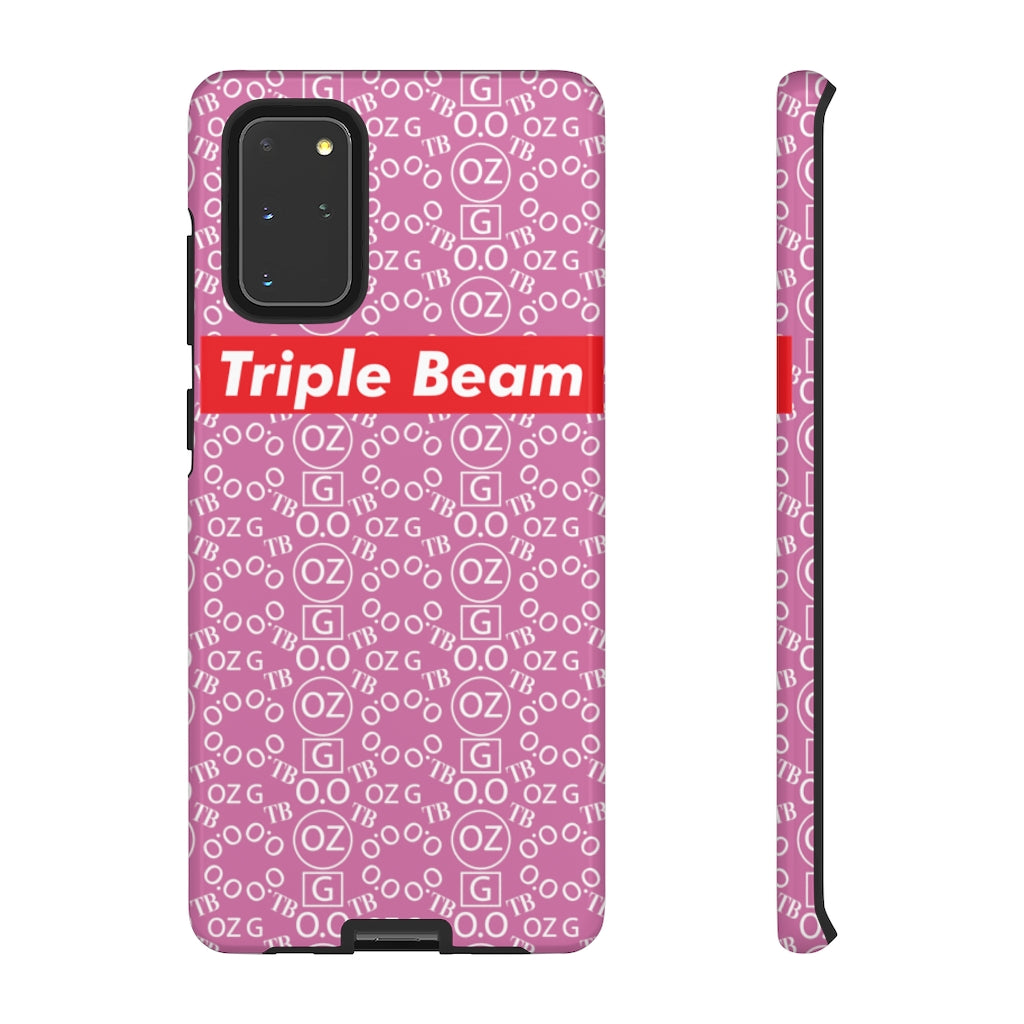 Light Pink Triple Beam Tough Cases