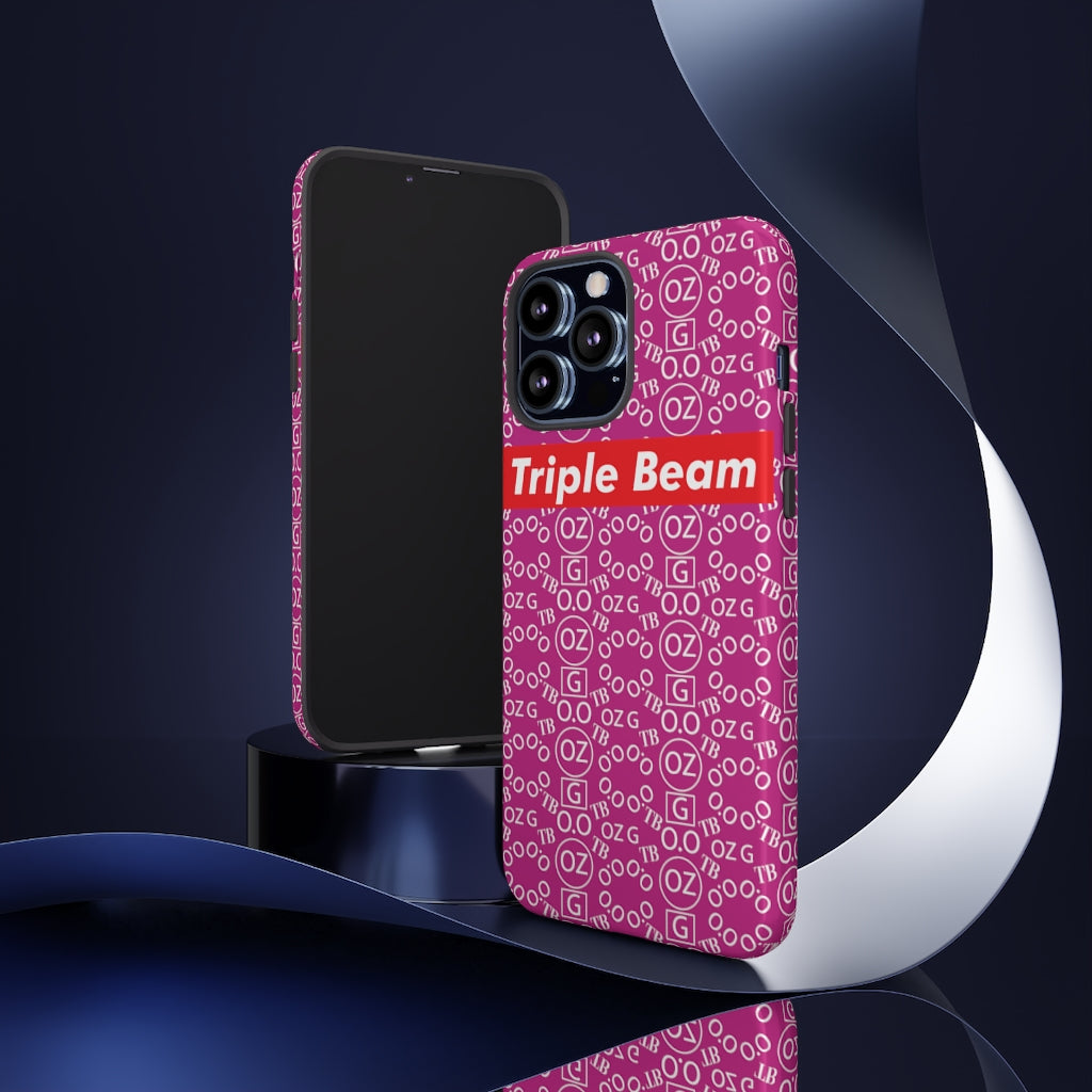 Pink Triple Beam Tough Cases