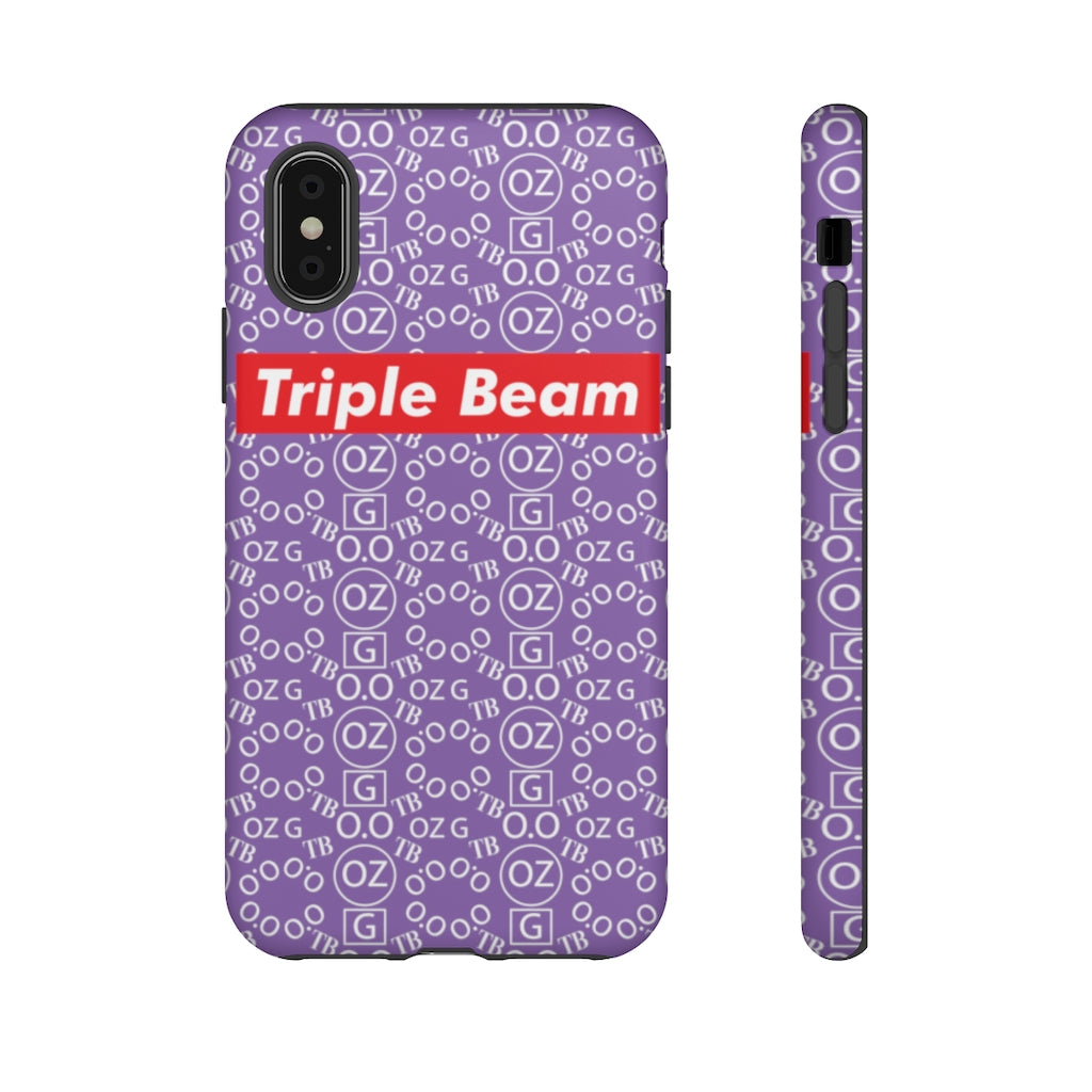 Light Purple Triple Beam Tough Cases