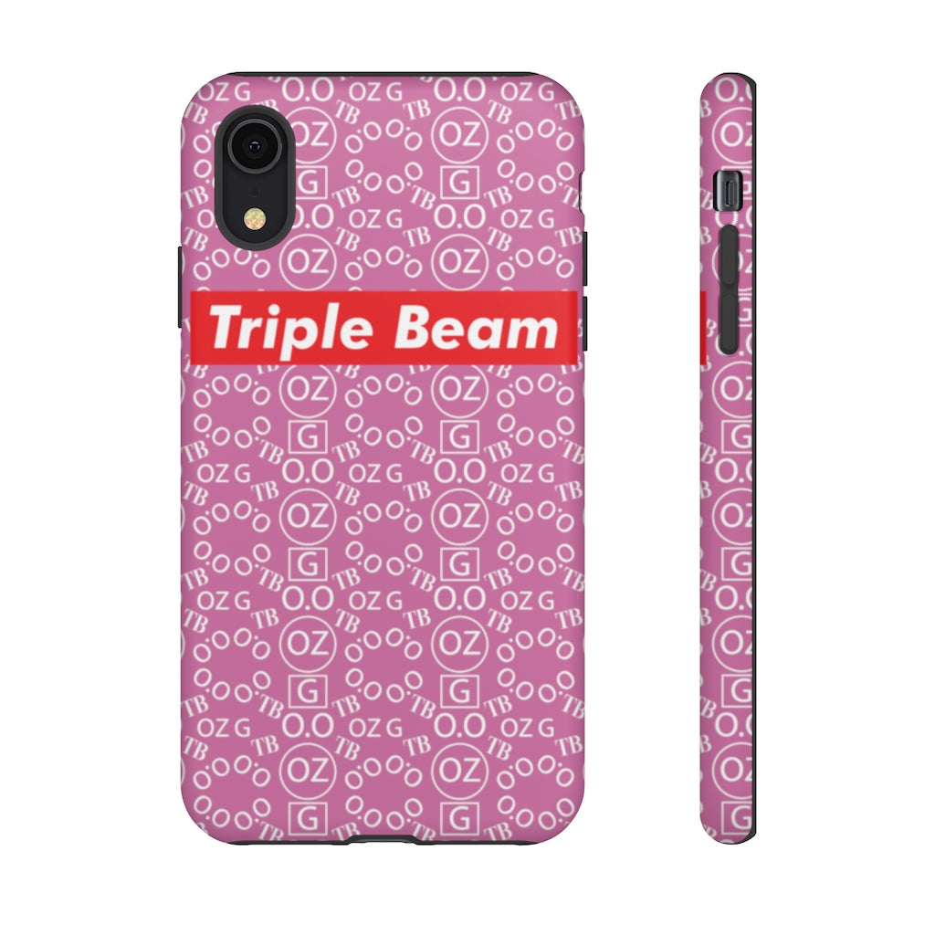 Light Pink Triple Beam Tough Cases