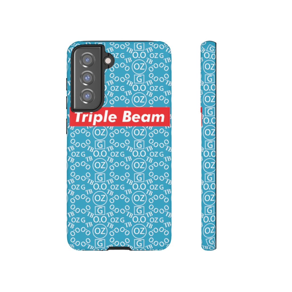 Turquoise Triple Beam Tough Cases