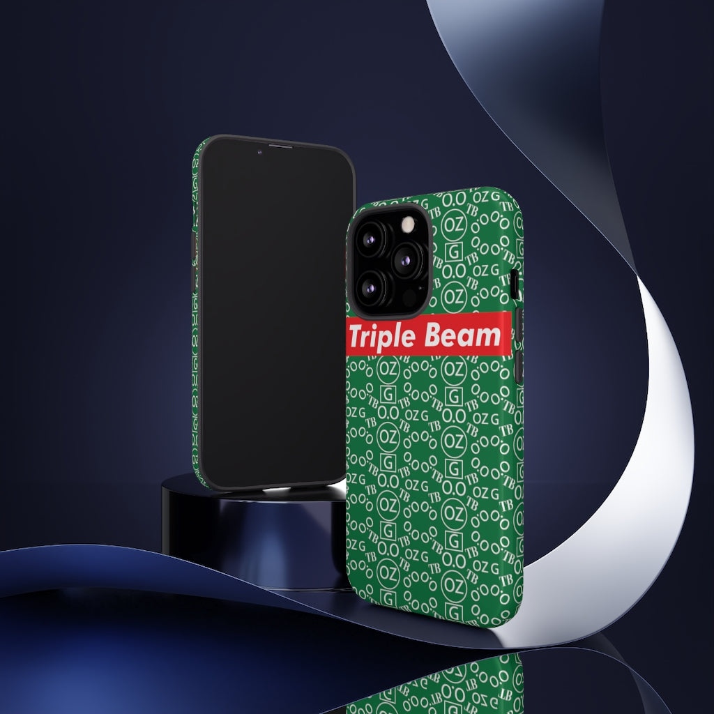 Dark Green Triple Beam Tough Cases