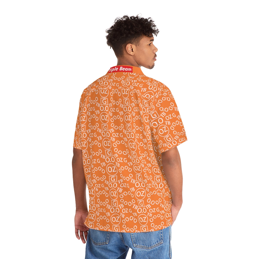 Crusta Triple Beam Men's Hawaiian Shirt