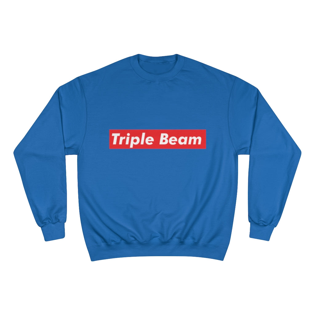 Triple Beam Unisex Champion Sweatshirt