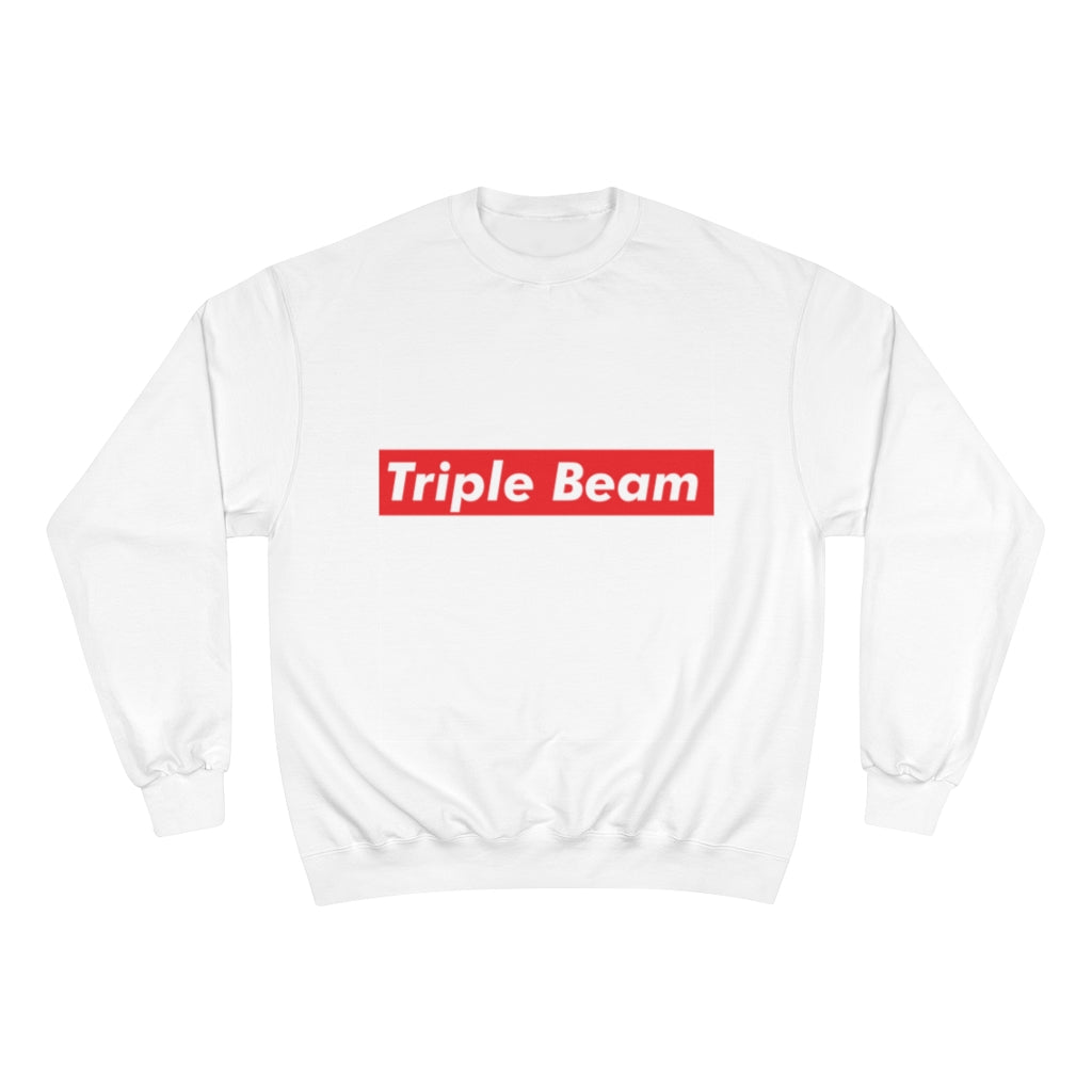 Triple Beam Unisex Champion Sweatshirt