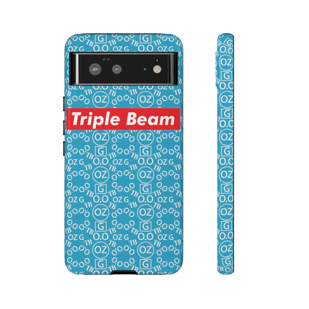 Turquoise Triple Beam Tough Cases