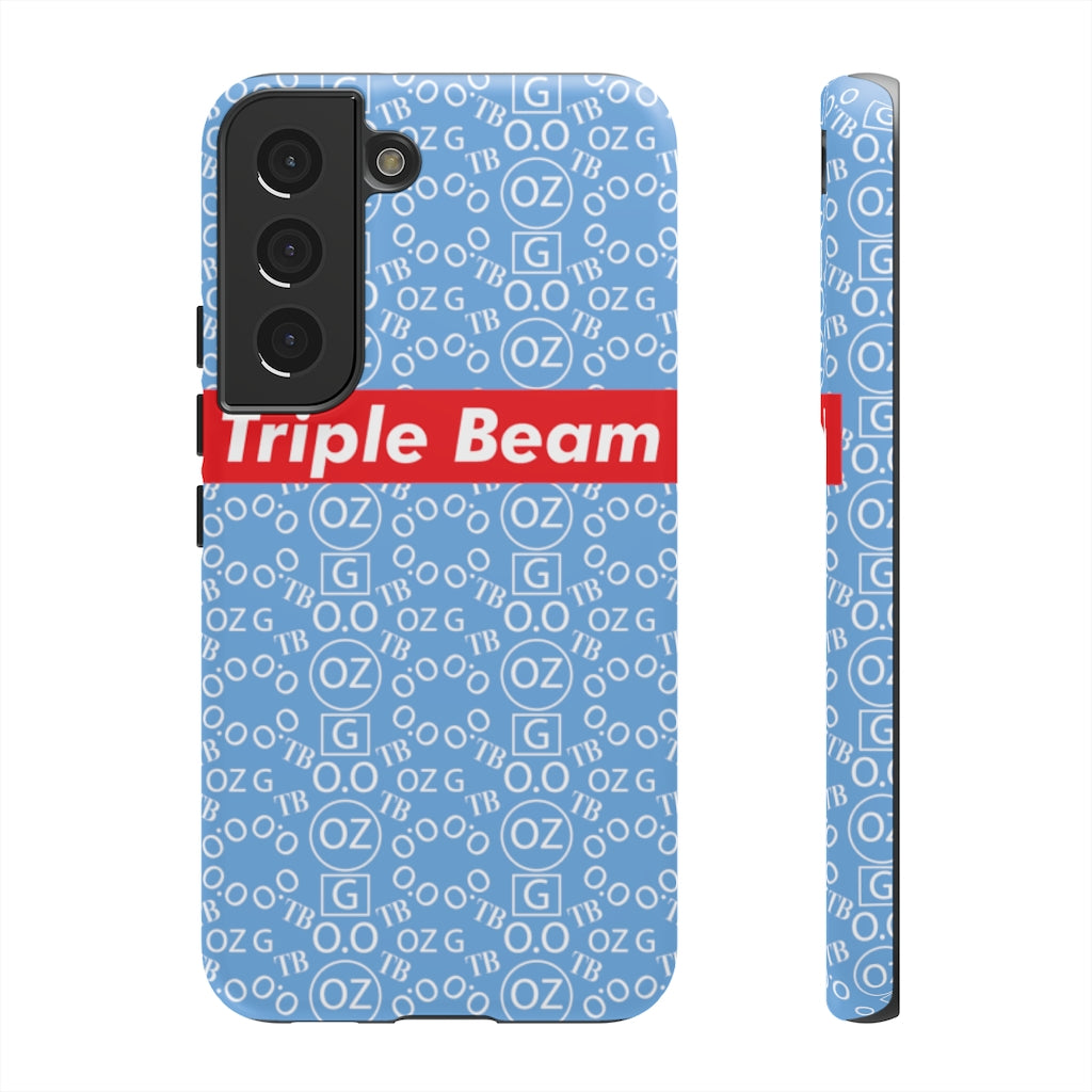 Light Blue Triple Beam Tough Cases