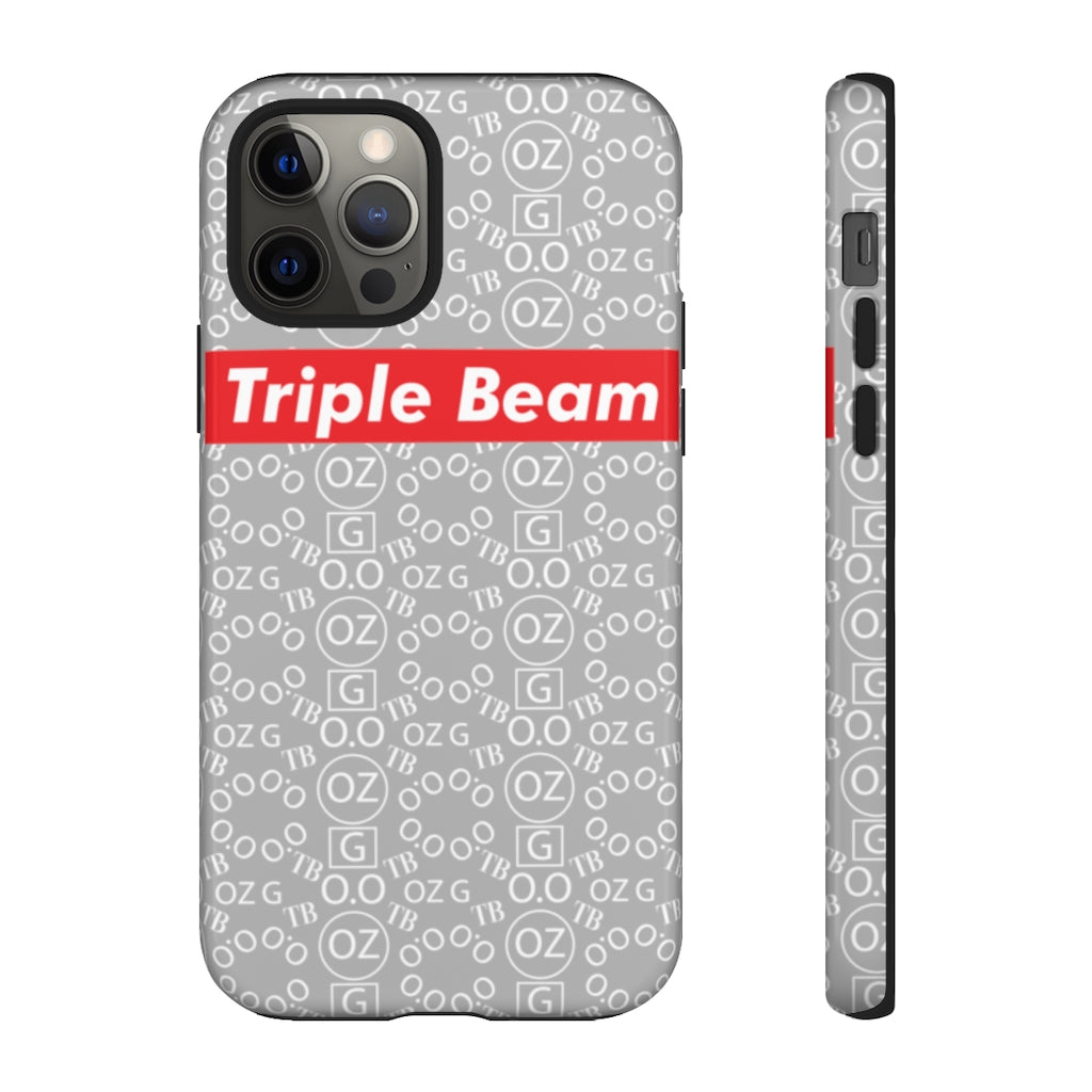 Light Grey Triple Beam Tough Cases