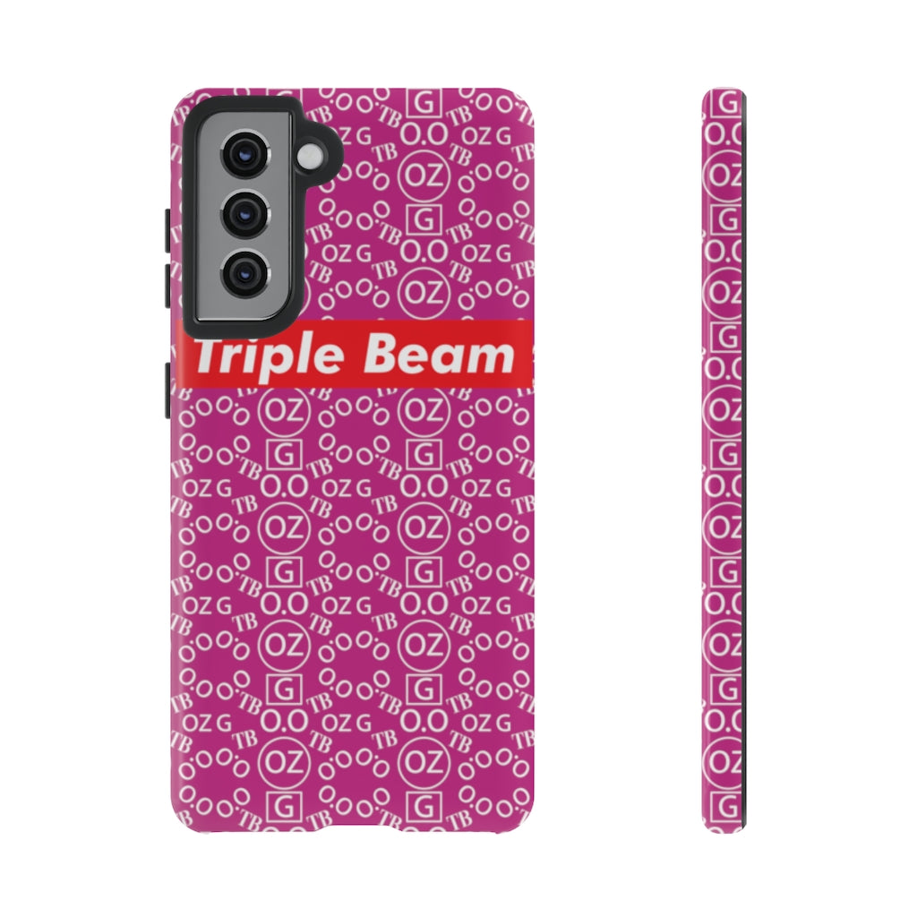 Pink Triple Beam Tough Cases