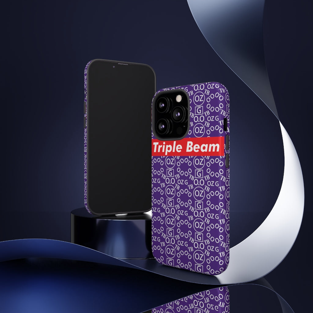 Purple Triple Beam Tough Cases