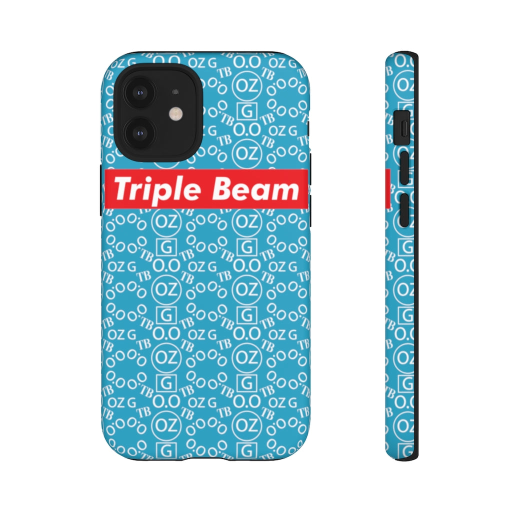 Turquoise Triple Beam Tough Cases