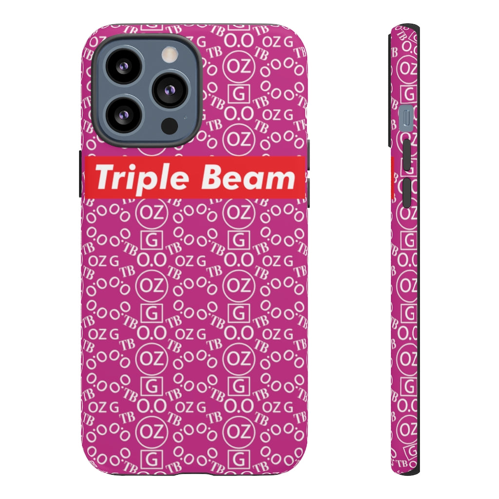 Pink Triple Beam Tough Cases