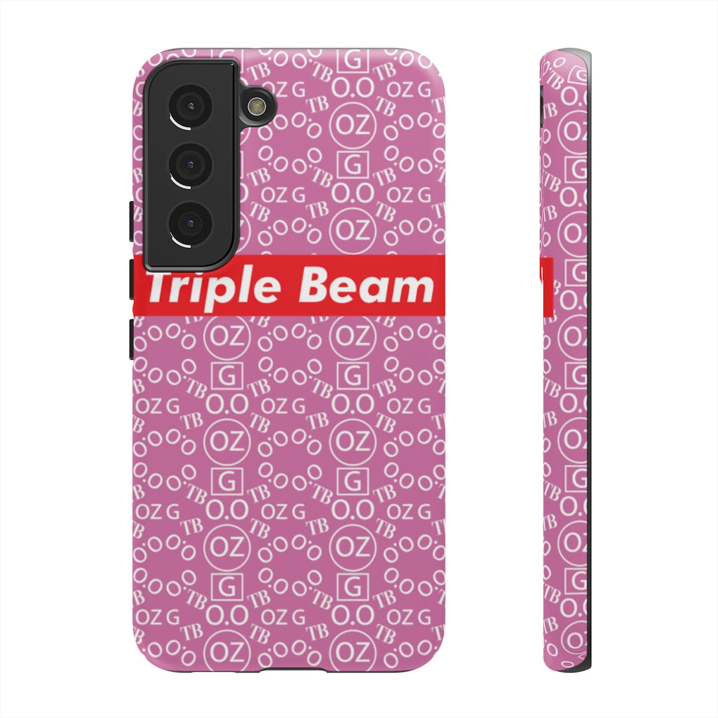 Light Pink Triple Beam Tough Cases