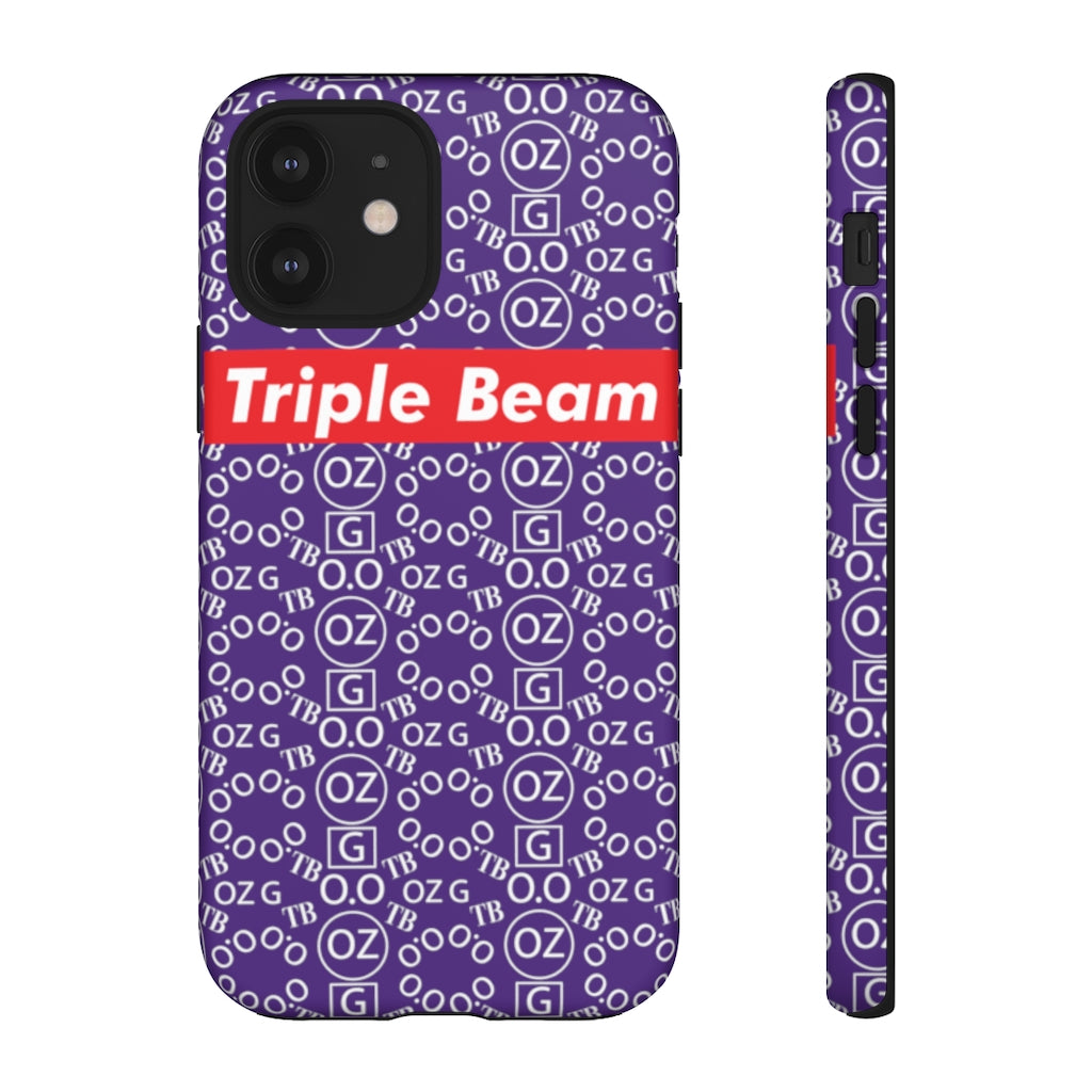 Purple Triple Beam Tough Cases